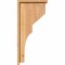 Ekena Millwork Monterey Smooth Corbel w/Backplate, Western Red Cedar, 7 1/2"W x 14"D x 30"H COR08X14X30MON01SWR - alternate 3